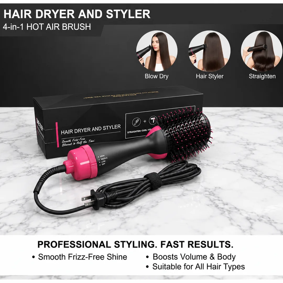 One Step Hair Dryer & Styler
